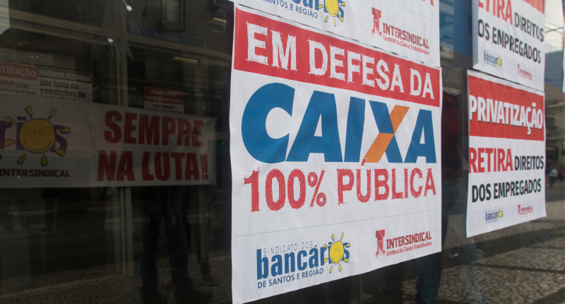 Mais dois golpes contra a Caixa: presidente privatista e plano de demissão