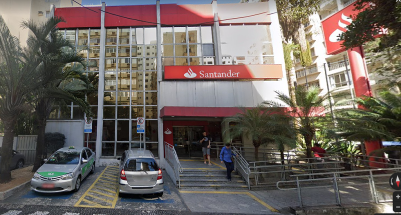 Santander têm 3 bancários com Covid-19 na mesma agência em Santos/SP