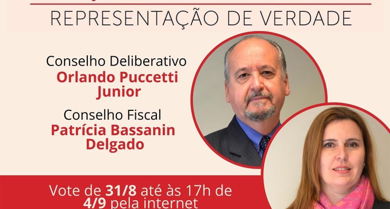 Eleições SantanderPrevi: Sindicato apoia Patrícia Bassanin e Orlando Puccetti