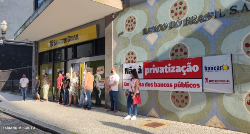 Amanhã (10), bancários do BB cruzam os braços em nova greve de 24h