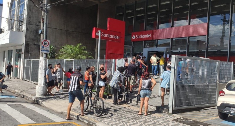 Santander orienta trabalho interno durante “lockdown” na Baixada Santista