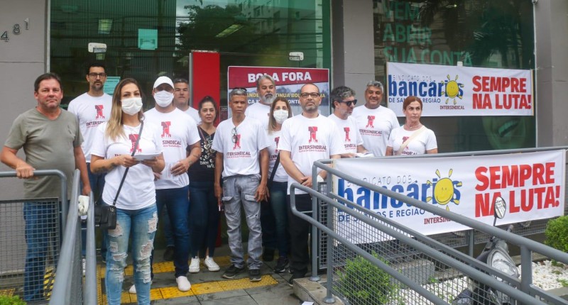 Dia Nacional de Luta contra a compensação das horas no Santander