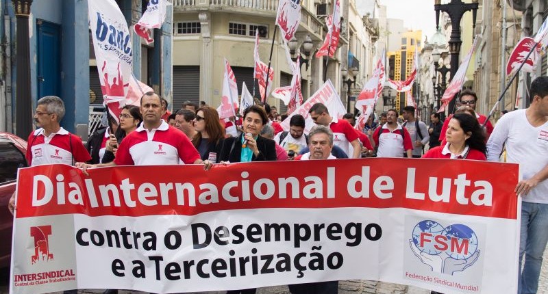 Bancários da Intersindical defendem 25,55% de reajuste