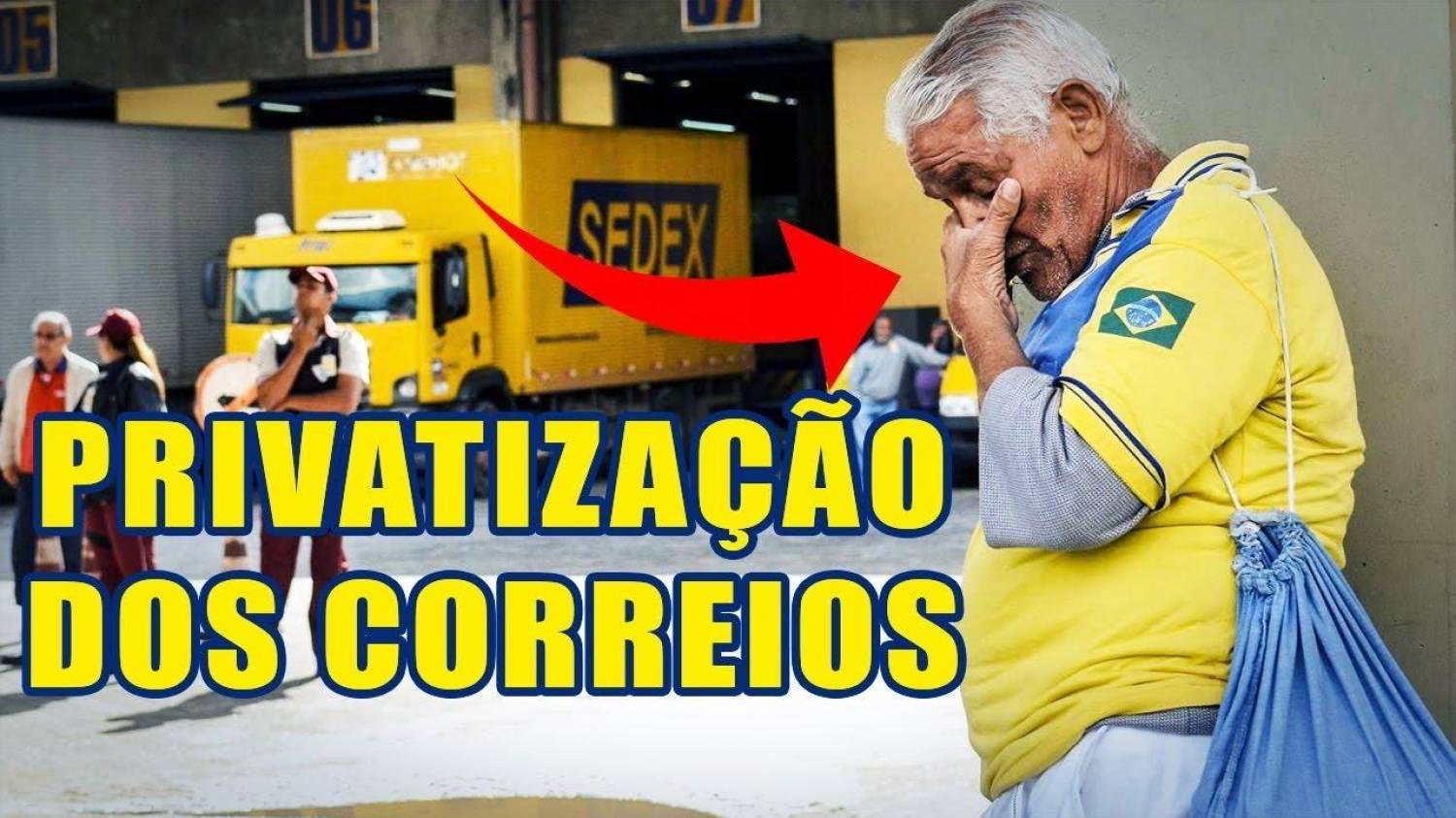 Governo vai entregar Correios, depois de liquidar direitos dos empregados