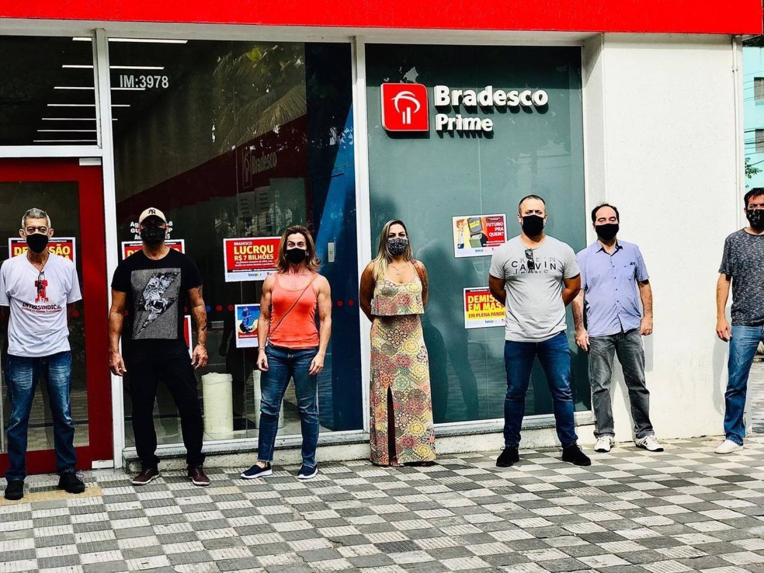 Bancários do Bradesco, atenção ao protocolo em caso de suspeita de Covid-19