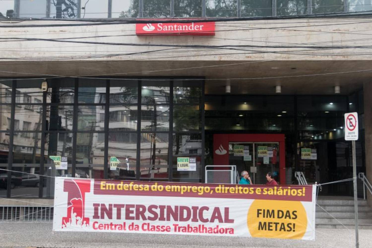 Greve dos Bancários forte exige respeito nas negociações!