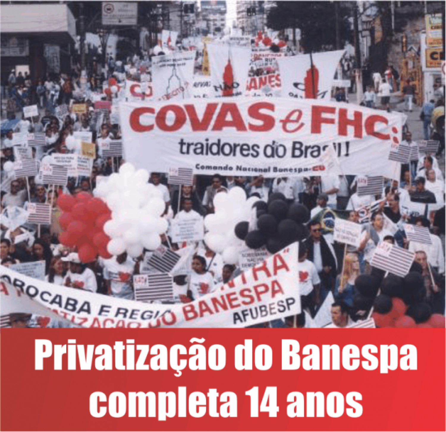 Privatização completa 14 anos