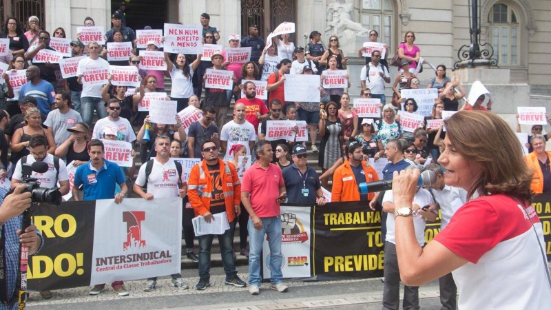 Dia nacional contra a Terceirização e o Desmonte da Previdência