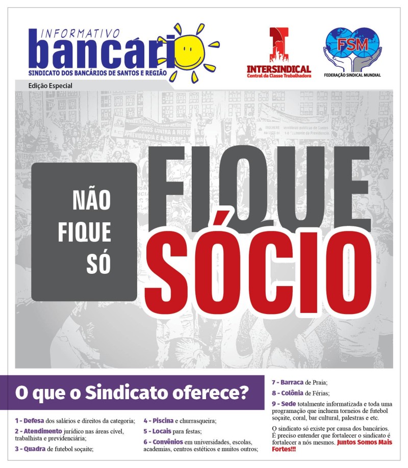 Fique sócio!