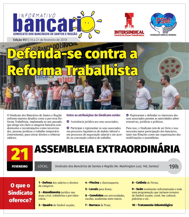 Defenda-se contra a Reforma Trabalhista