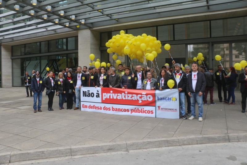 Protesto pela manutenção da Cassi