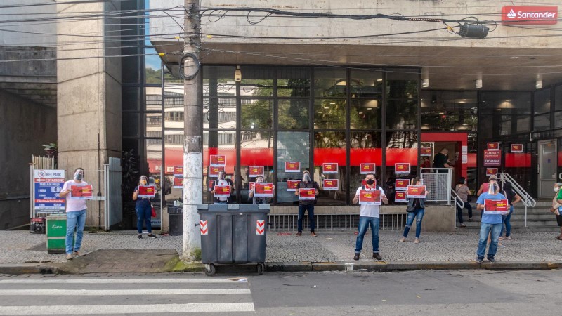 Dia Nacional de Luta contra as arbitrariedades do Santander