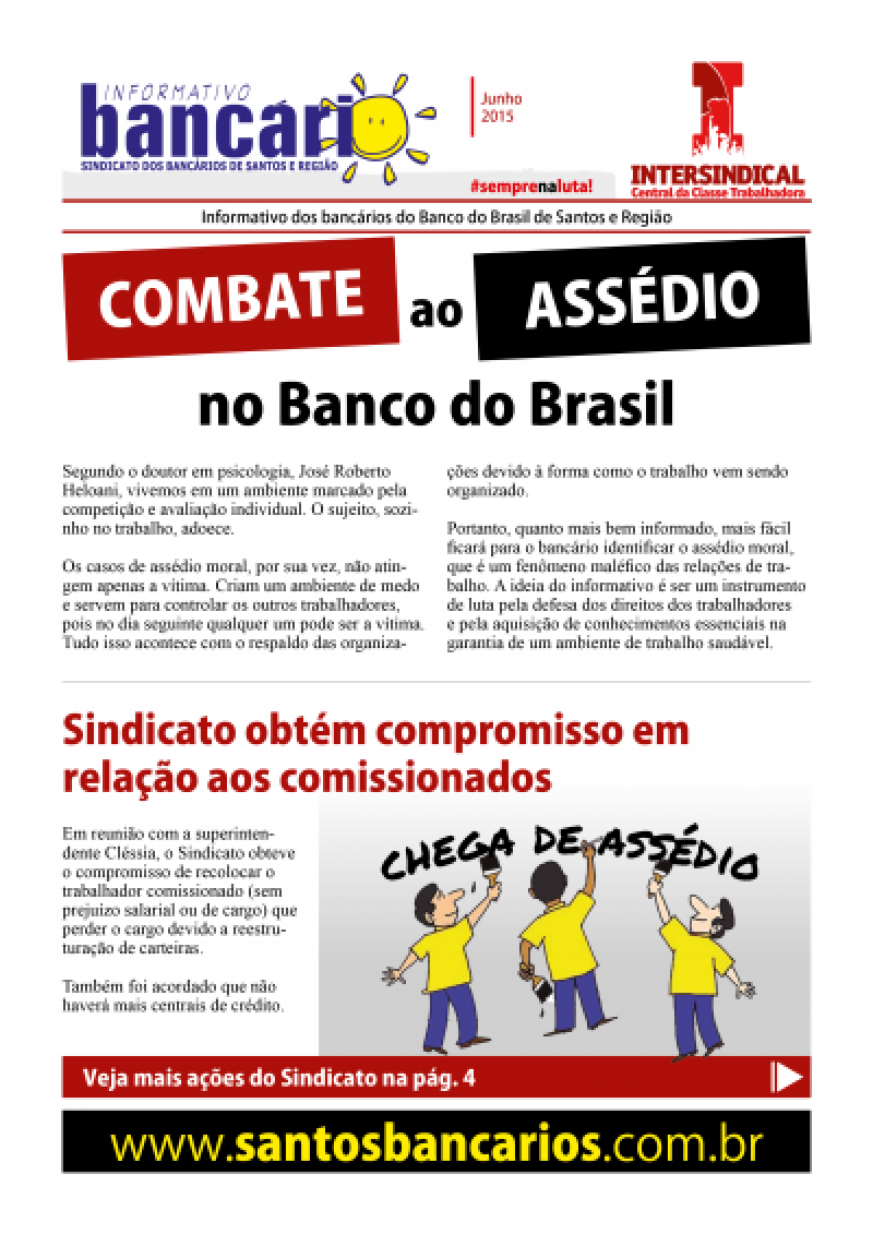 Combate ao assédio moral no Banco do Brasil