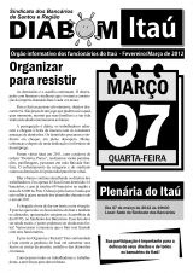 Organizar para resistir