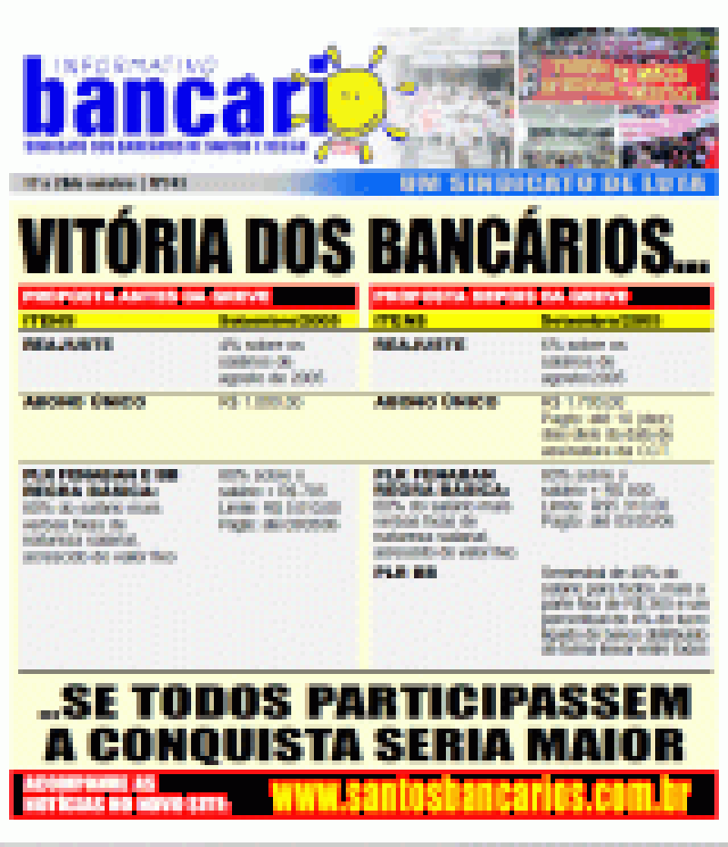 VITÓRIA DOS BANCÁRIOS