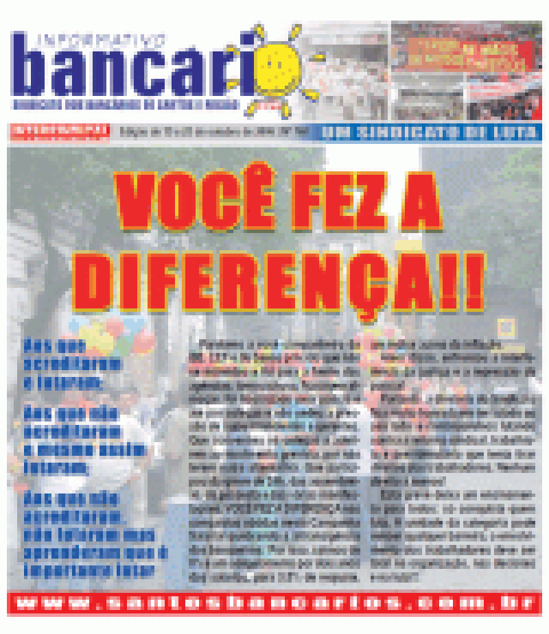 Você fez a diferença