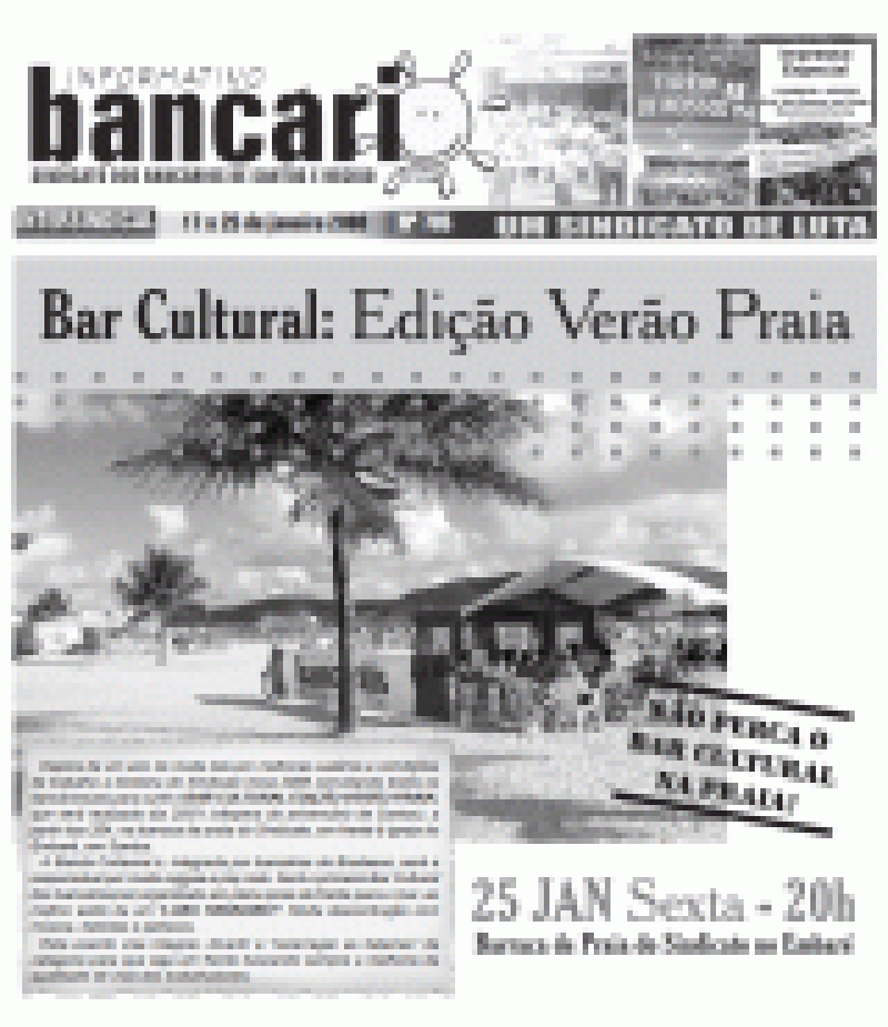 Bar Cultural na praia