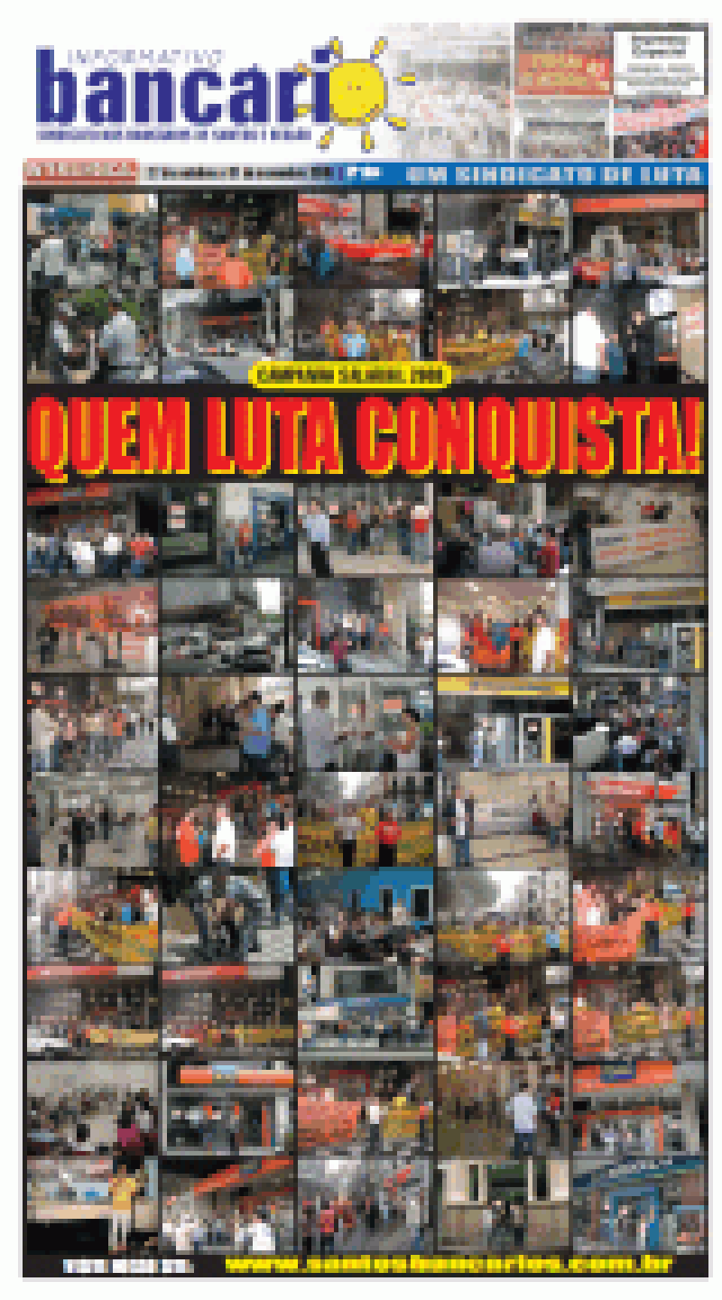 QUEM LUTA CONQUISTA!