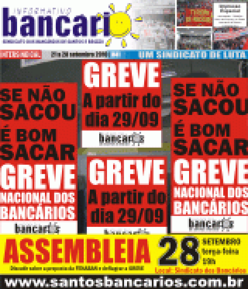 Greve a partir de 29/09