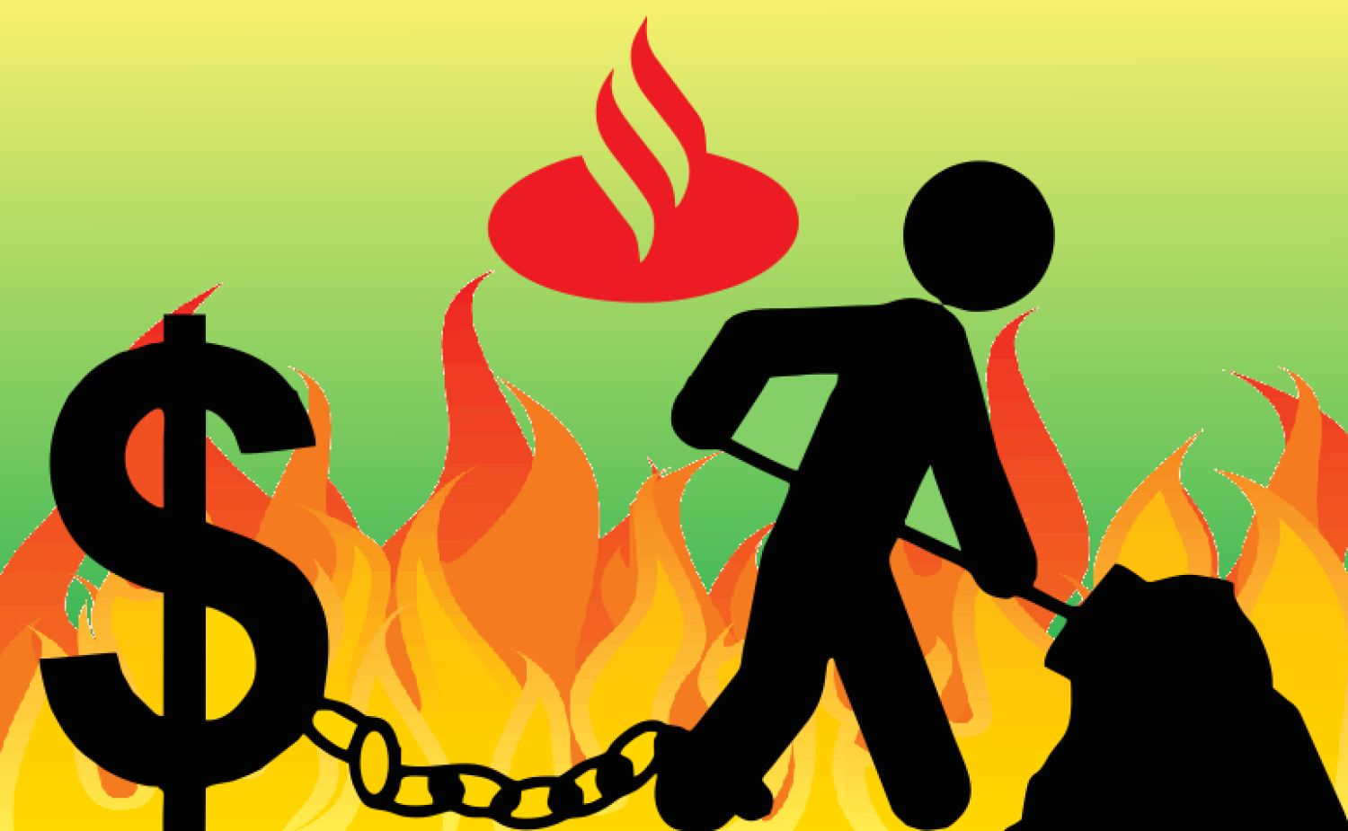 Brasil é onde o Santander mais lucra no mundo e menos paga os Bancários Brasil é onde o Santander mais lucra no mundo e menos paga os Bancários