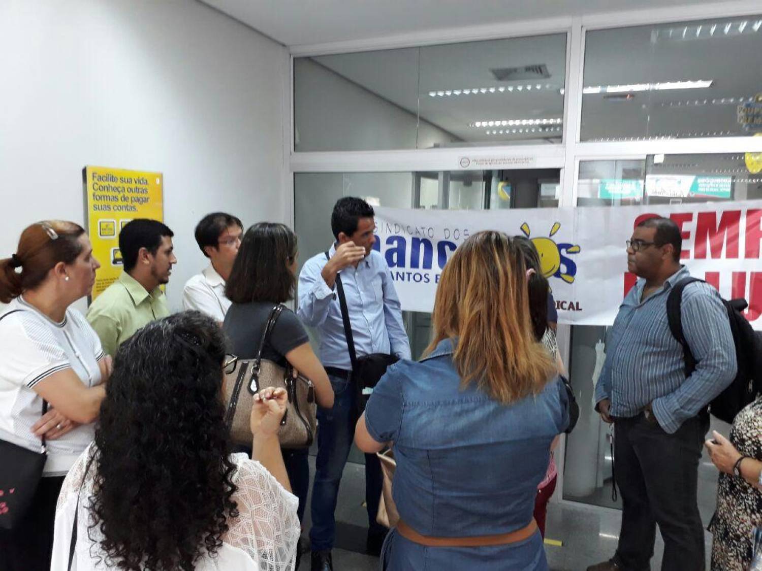 Agência do BB/Boqueirão em colapso desde o fechamento da unidade vizinha Agência do BB/Boqueirão em colapso desde o fechamento da unidade vizinha