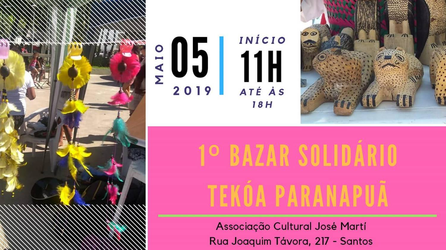 Bazar Solidário - Tekóa Paranapuã