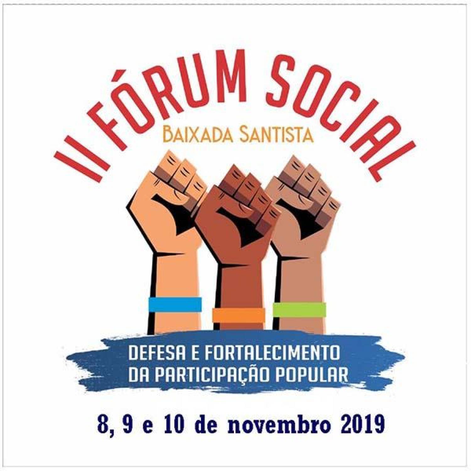II Fórum Social da Baixada Santista discute participação popular