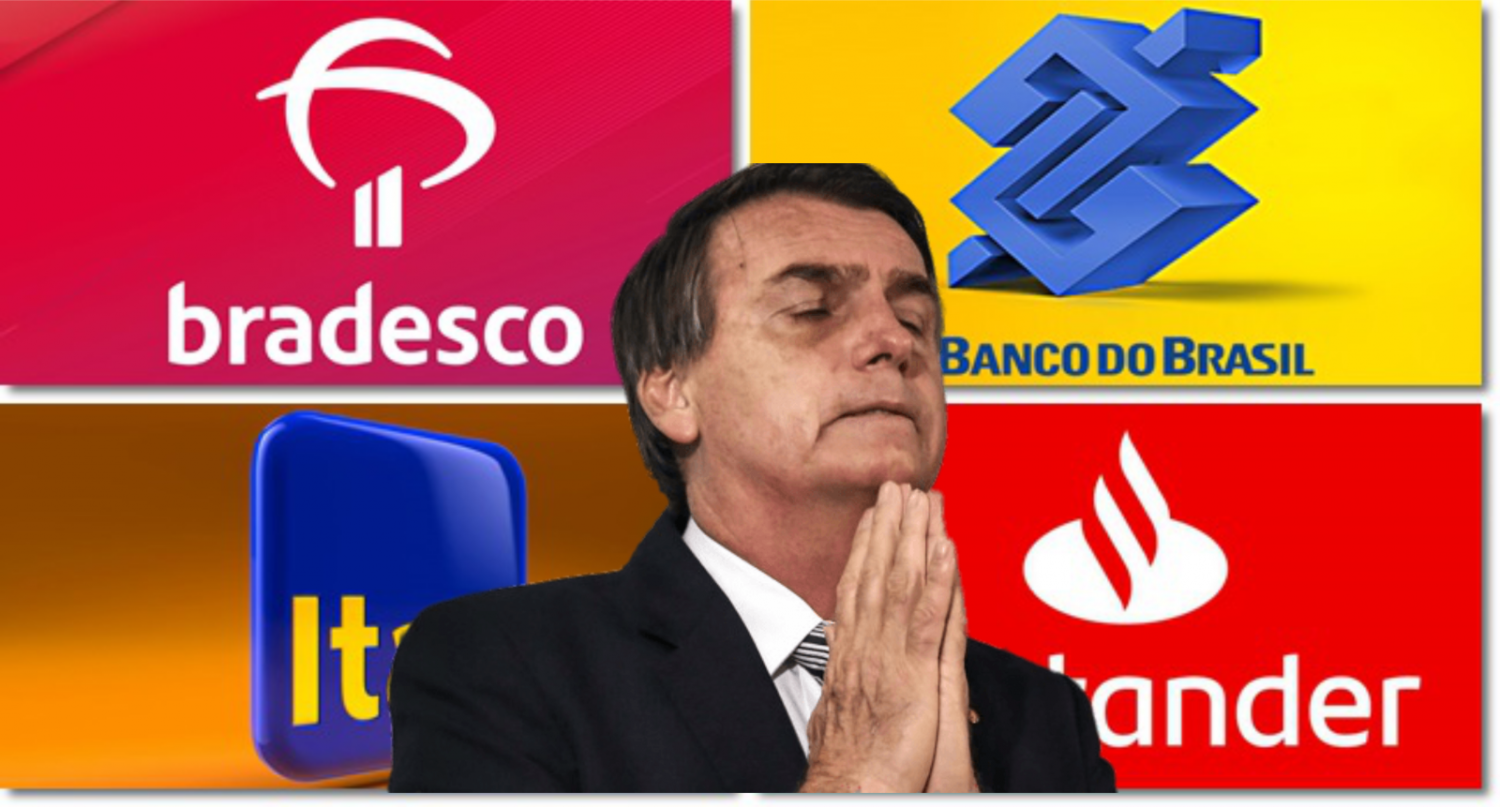 Banqueiros dividem R$ 52 bilhões do lucro recorde no primeiro ano do governo Bolsonaro