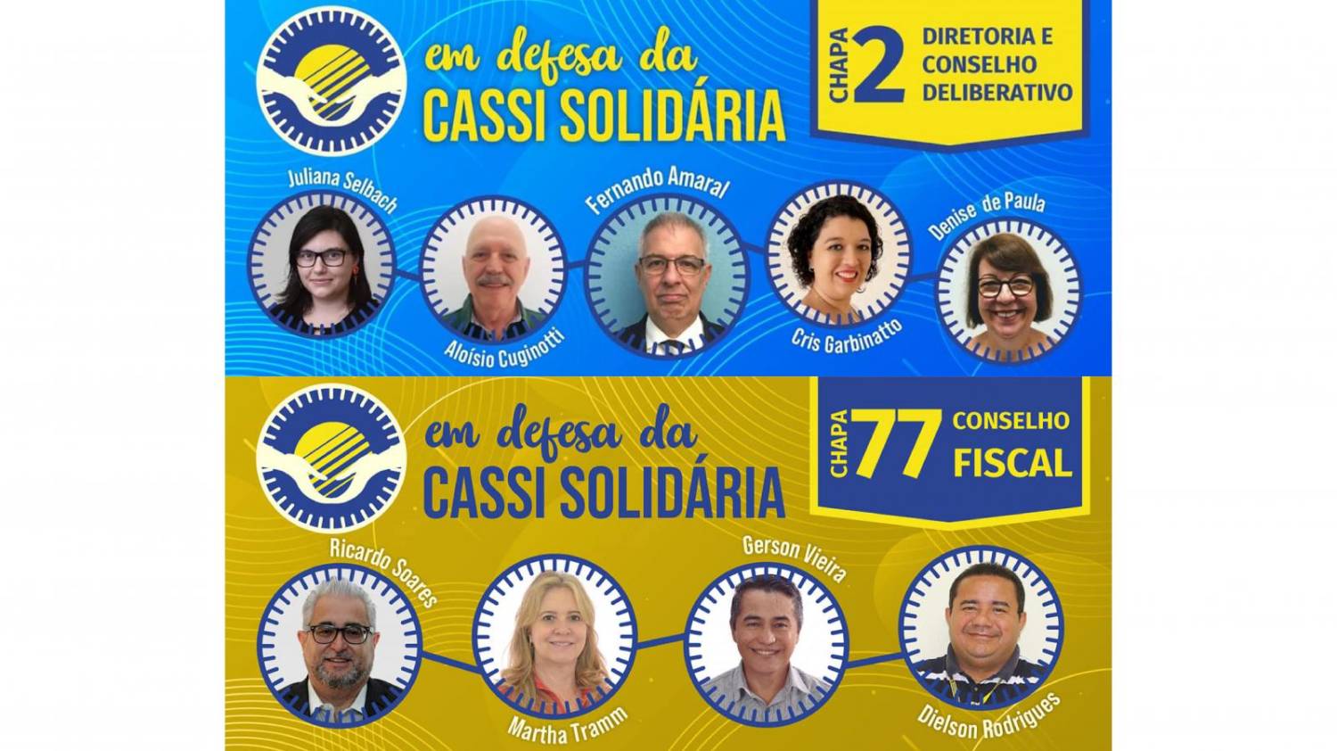 Sindicato dos bancários apoia chapa ‘Em Defesa da Cassi Solidária’ Sindicato dos bancários apoia chapa ‘Em Defesa da Cassi Solidária’