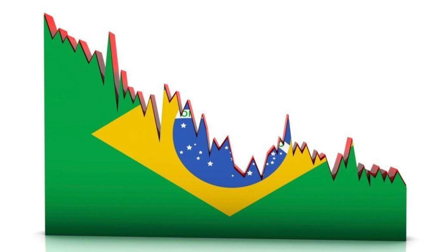 Brasil entra em recessão com tombo recorde no PIB de 9,7% no trimestre