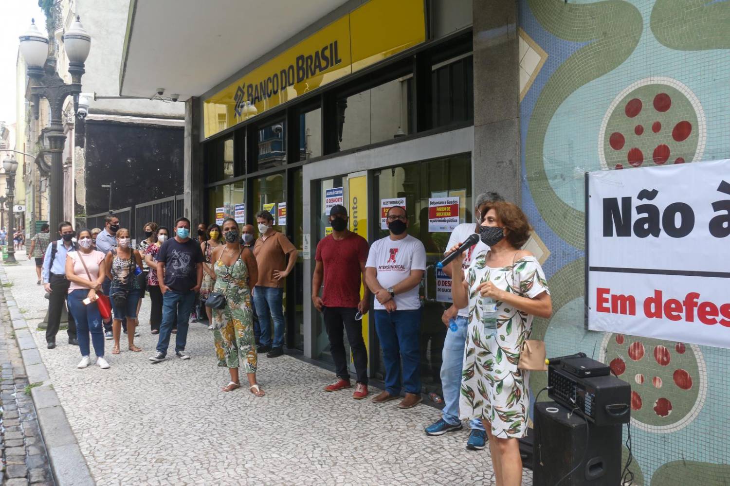 Agências do BB são paralisadas em Santos/SP