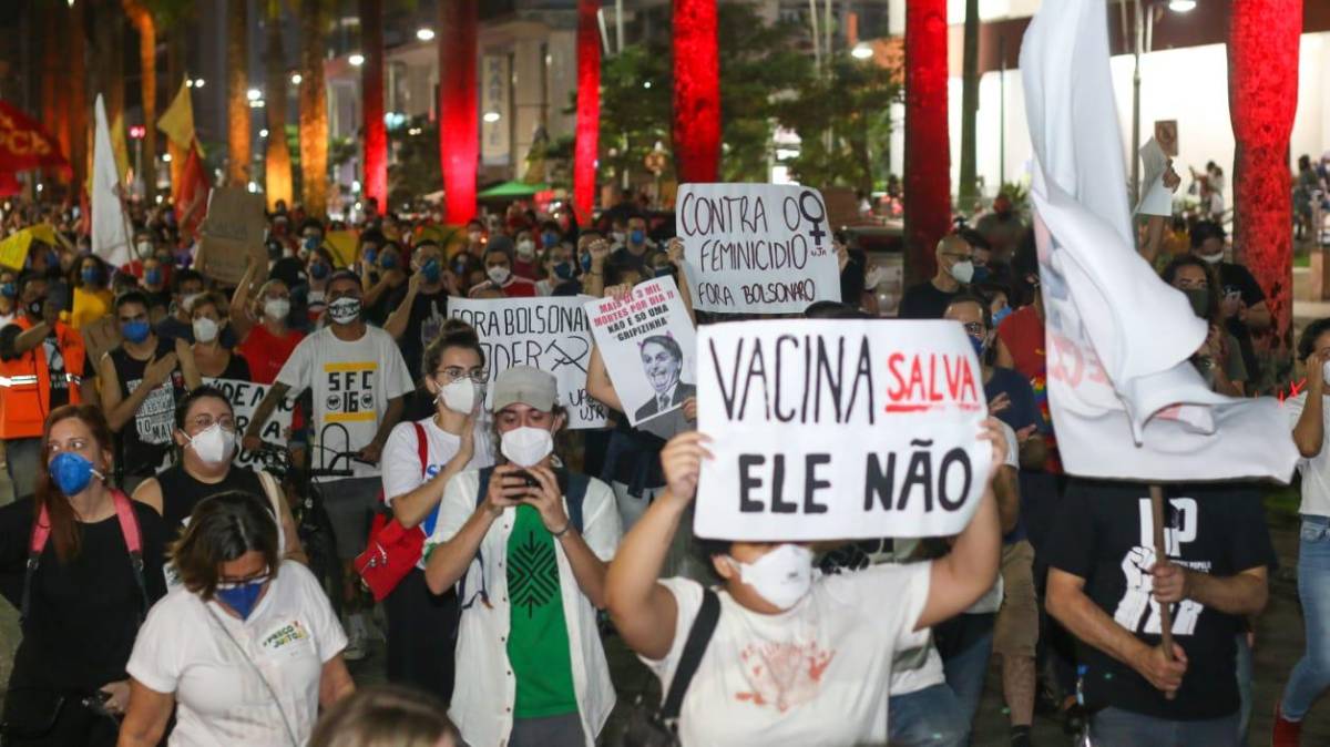 Atos pelo ‘Fora Bolsonaro’ acontecem neste sábado, 3/7, em todo o Brasil
