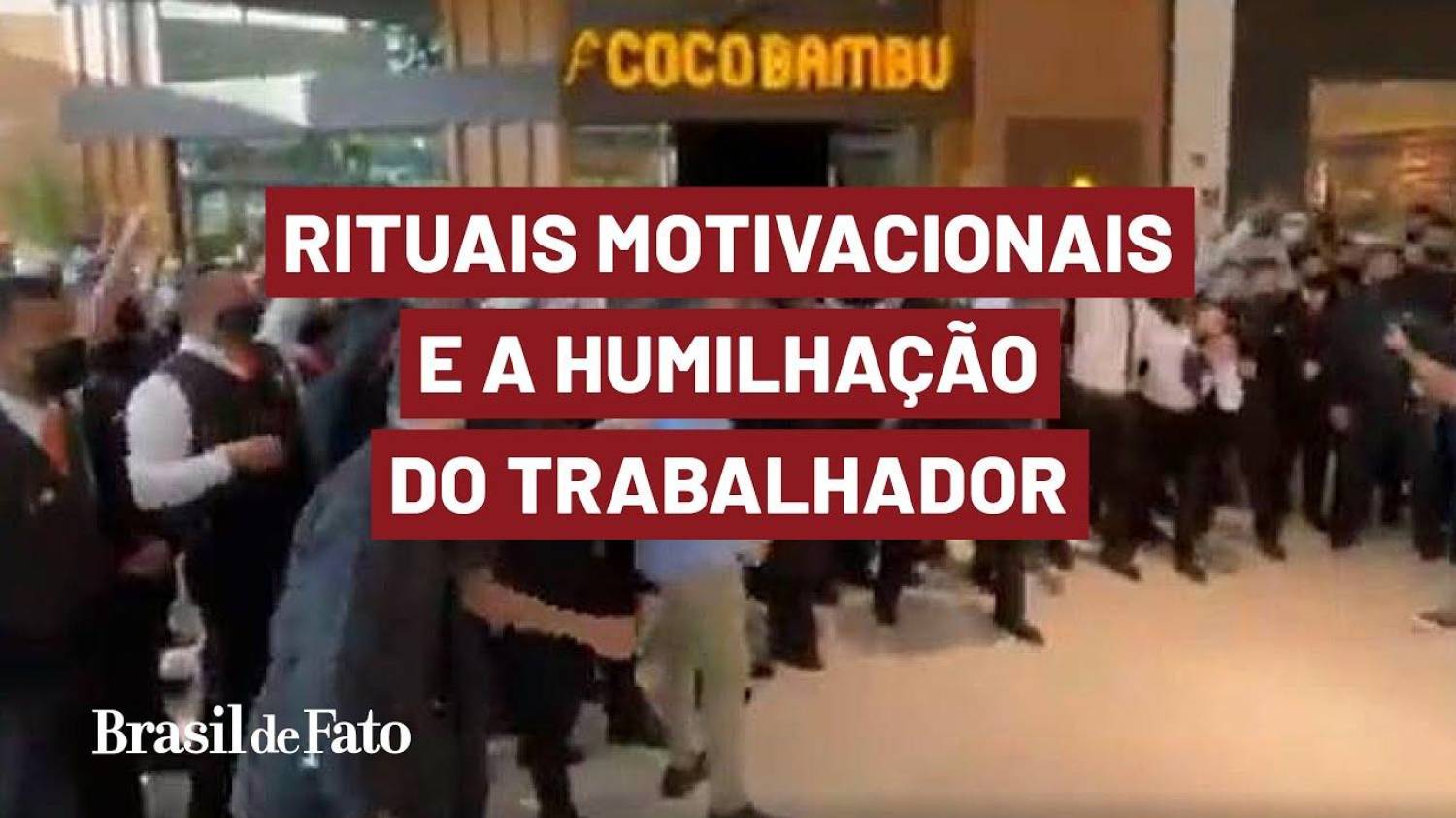 Empresas adotam rituais motivacionais que expõem o trabalhador à humilhação Empresas adotam rituais motivacionais que expõem o trabalhador à humilhação
