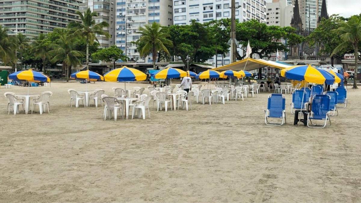 Barraca de praia do Sindicato está montada de hoje, 24, até quarta, 26/1