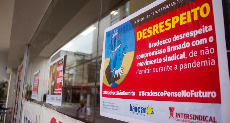 Bradesco desemprega e tem lucro histórico de R$ 26,2 bilhões em 2021