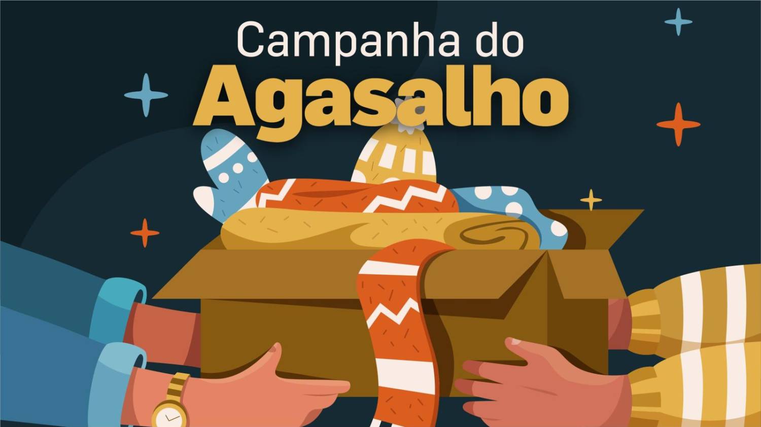 Campanha do Agasalho para pessoas em situação de rua inicia segunda (30) Campanha do Agasalho para pessoas em situação de rua inicia segunda (30)