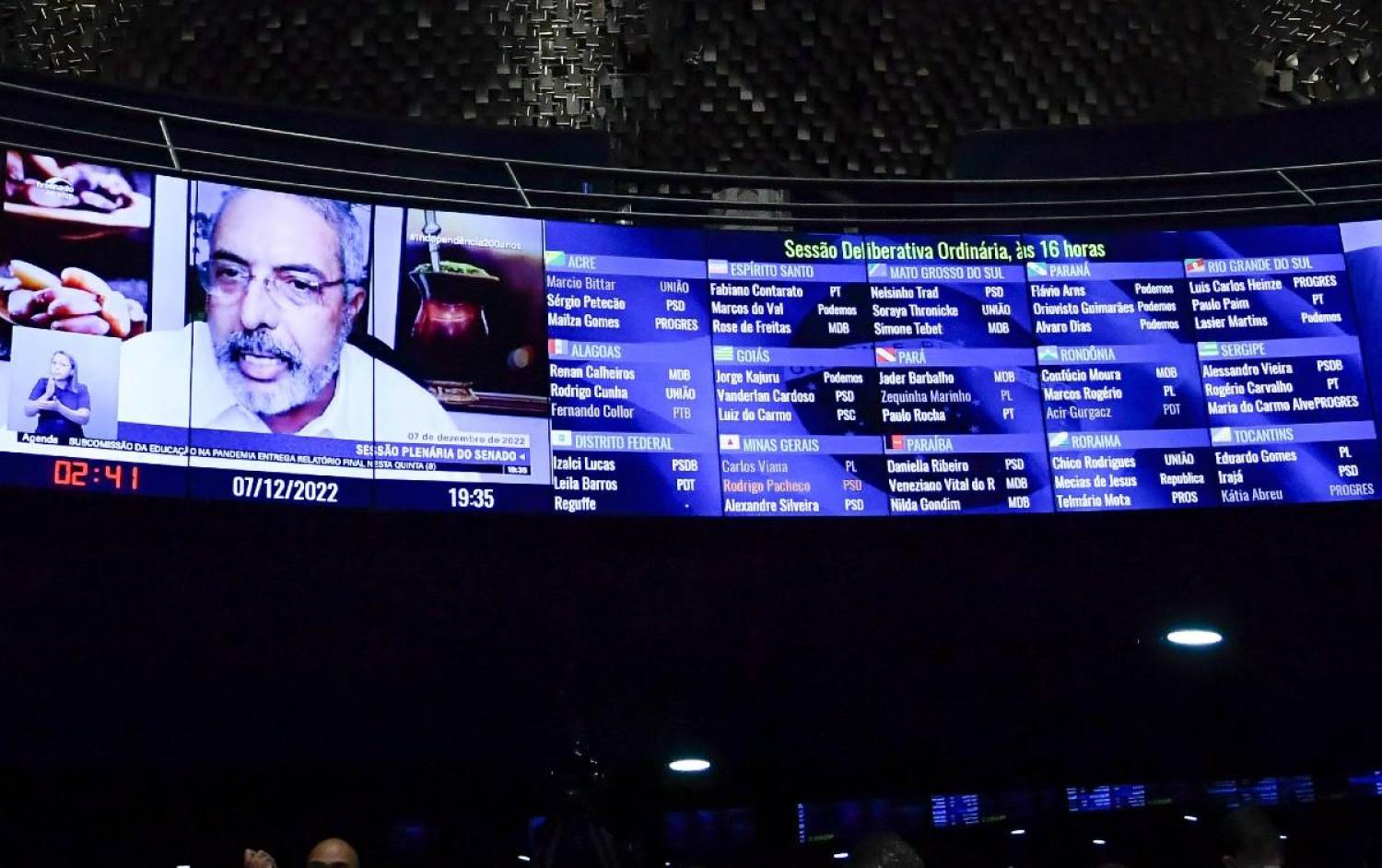 Senado aprova PEC da transição que assegura Bolsa Família de R$ 600 Senado aprova PEC da transição que assegura Bolsa Família de R$ 600