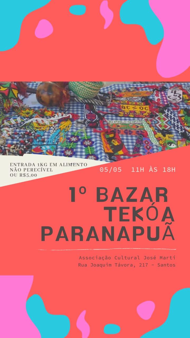 Bazar Solidário - Tekóa Paranapuã